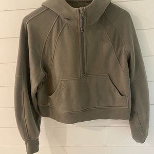 Lululemon 1/4 zip Scuba Hoodie